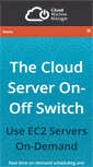 Mobile Screenshot of cloudmachinemanager.com